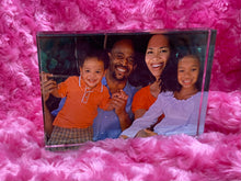 Load image into Gallery viewer, Glass Photo Block