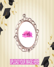 Load image into Gallery viewer, Graduation Cap Picture Tassel Charm